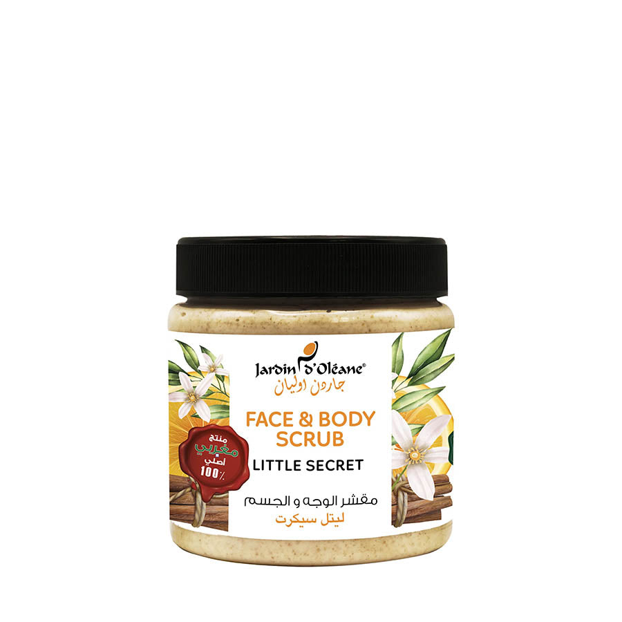 Face & Body Scrub with Cinamon Powder (Little Secret) 500ml