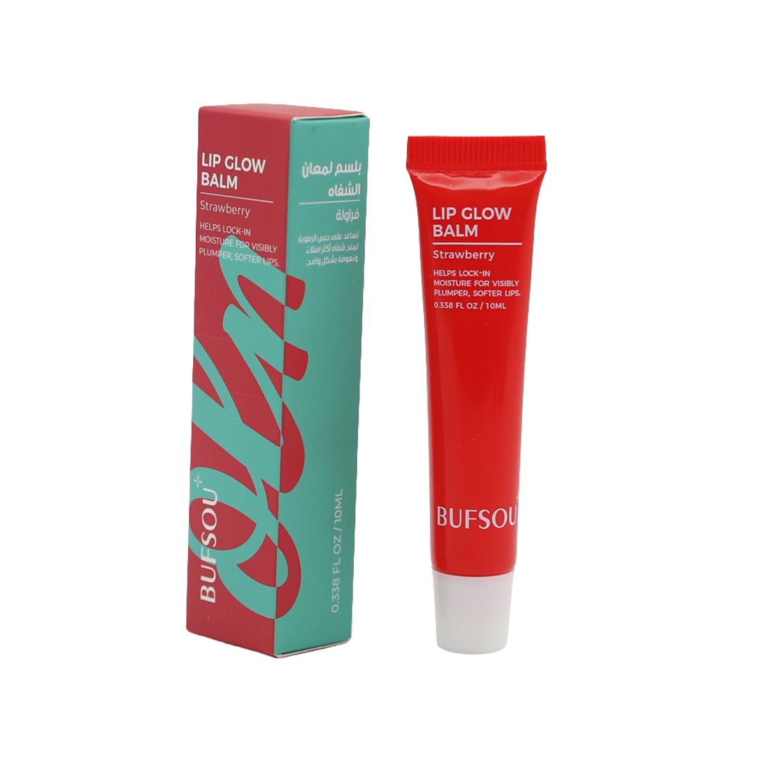 bufsou Lip Glow Balm 10ml (Strawberry)