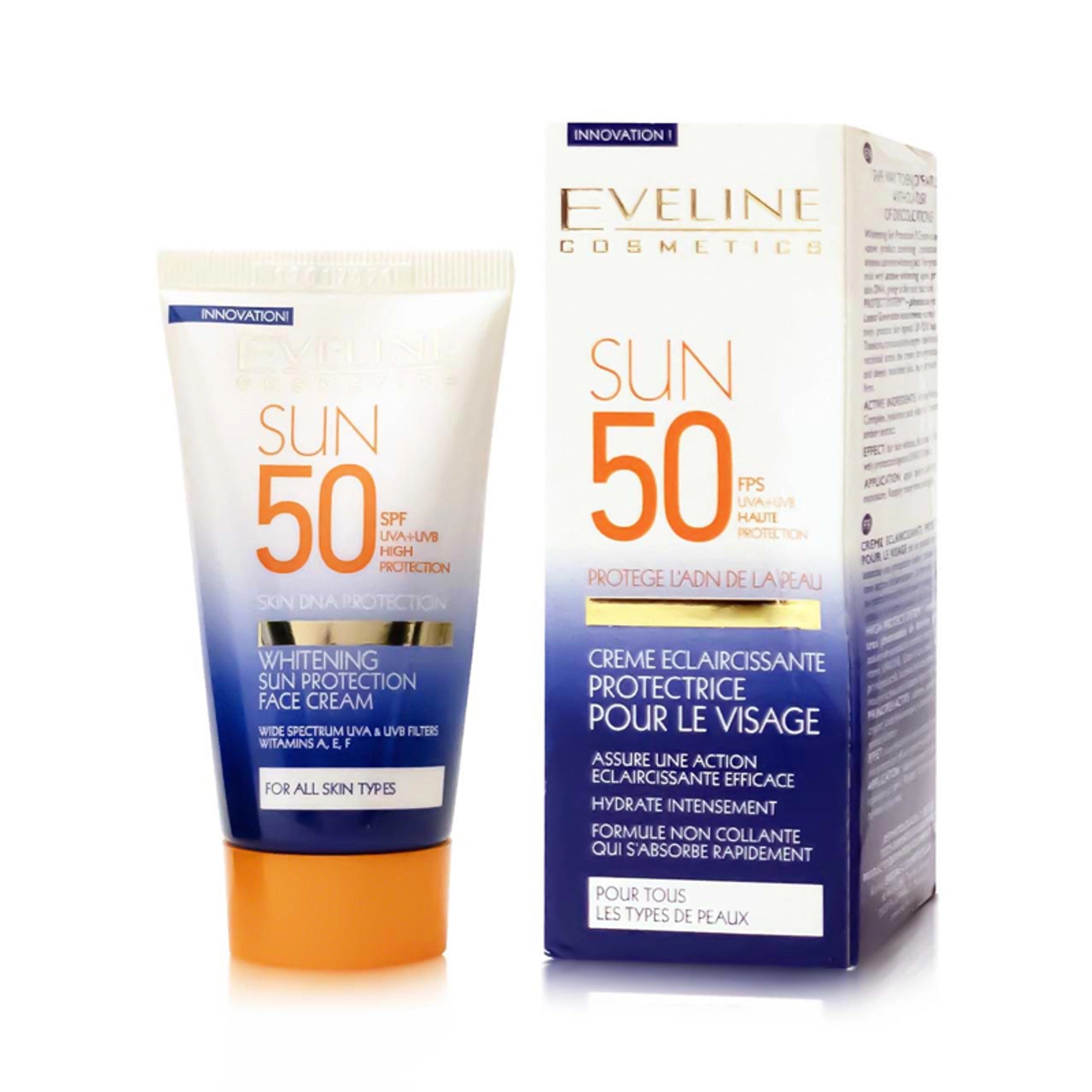 My Eveline Cosmetics - Suns Protection Face Cream | Najafi Cosmetics