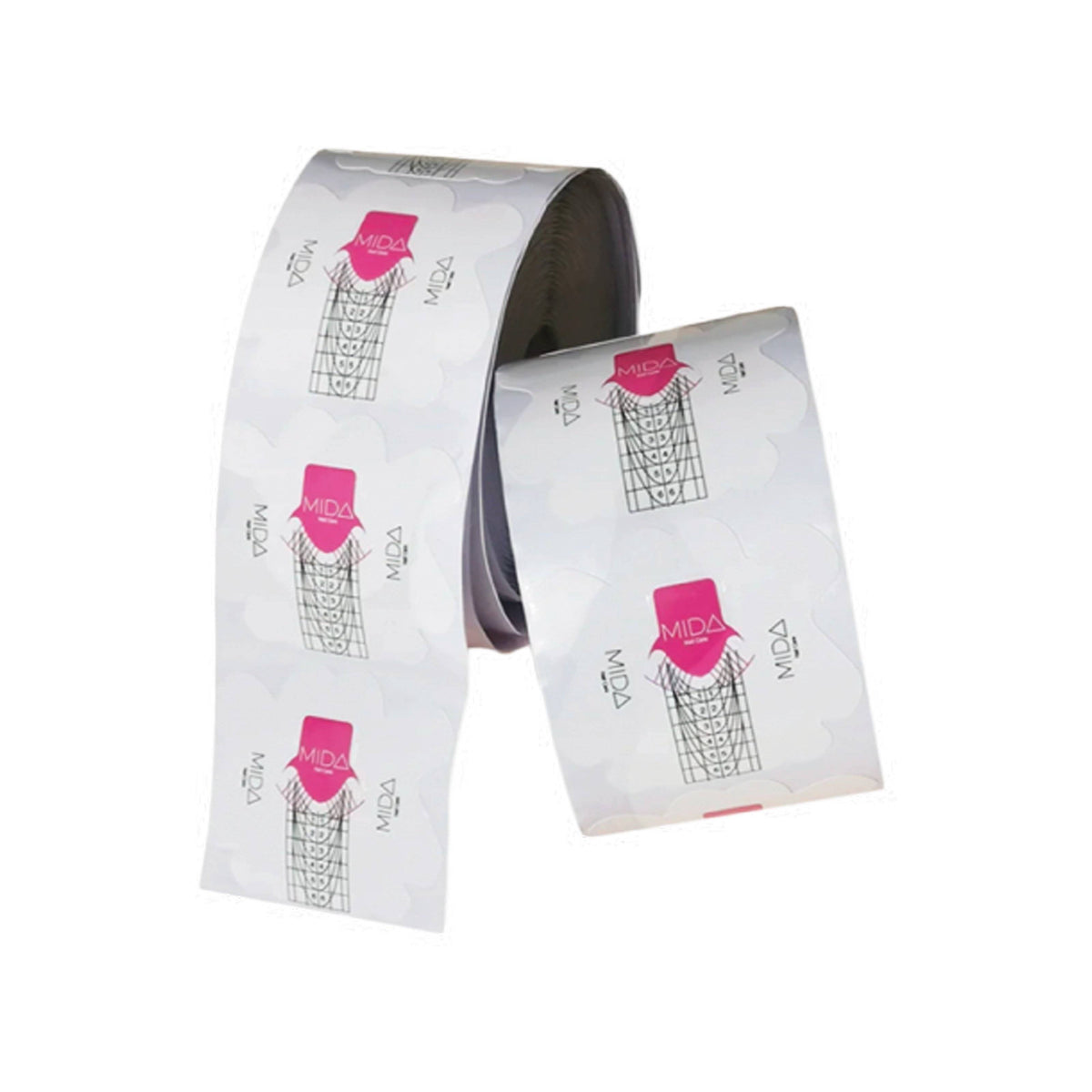 Mida Nail Form for Nail Reconstruction (Roll of 500PCs)