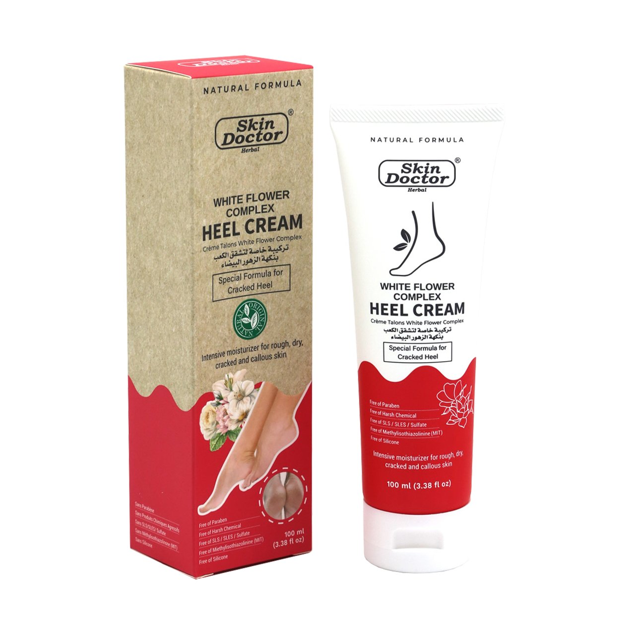 White Flower Extract Heel Cream 100ml