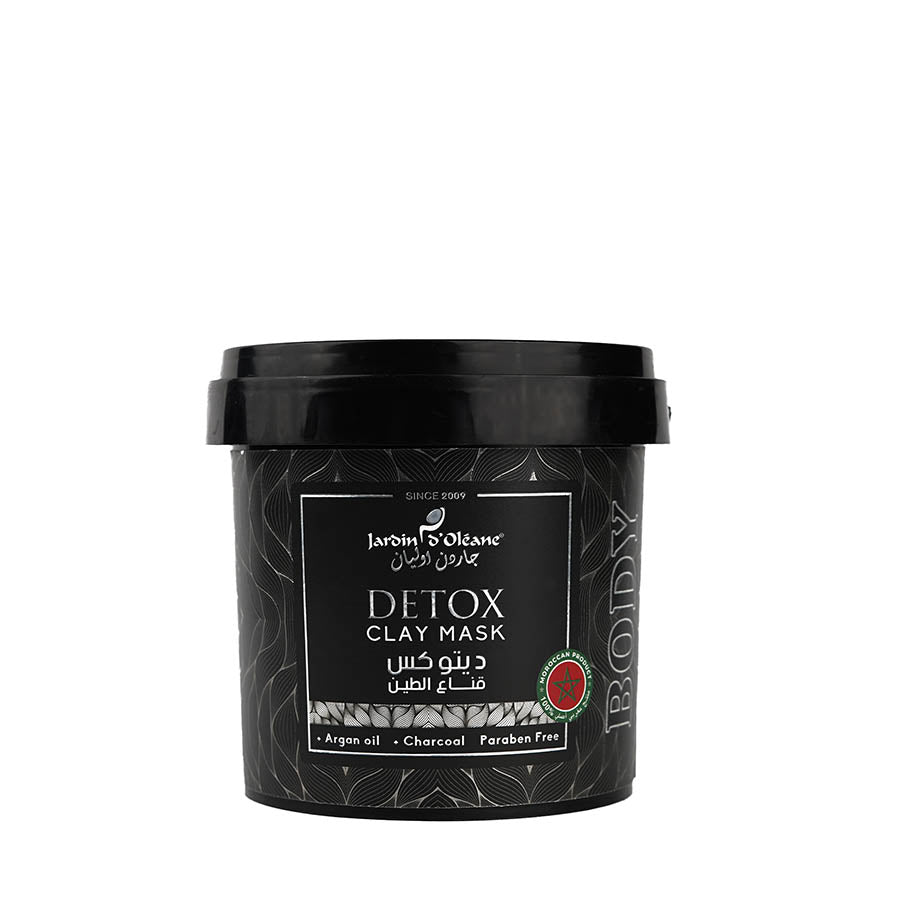 Detox Clay Mask with Argan Oil and Charcoal 500g