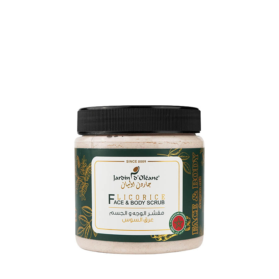 Face &amp; Body Scrub with Argan Oil and Lico Rice 500ml