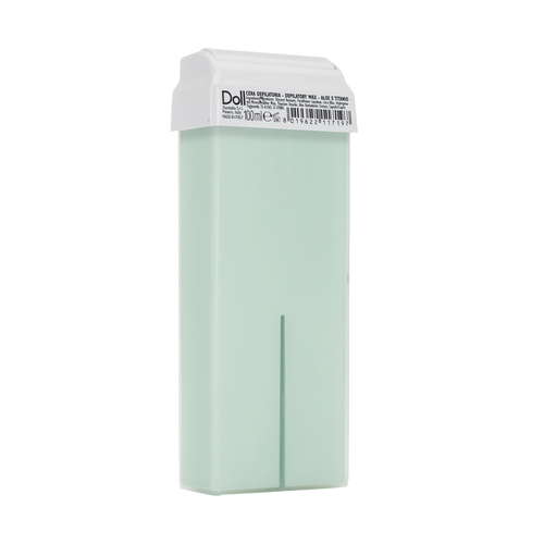 Doll - Roll-on Wax - Doll Roll-on Liposoluble (Strip) Aloe E Titanio (Aloe vera & Titanium) Wax 100ml