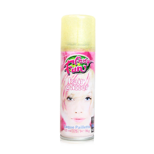 Part Fun - Hair Glitter - Party Fun Hair Glitter Spray - Gold 125ml