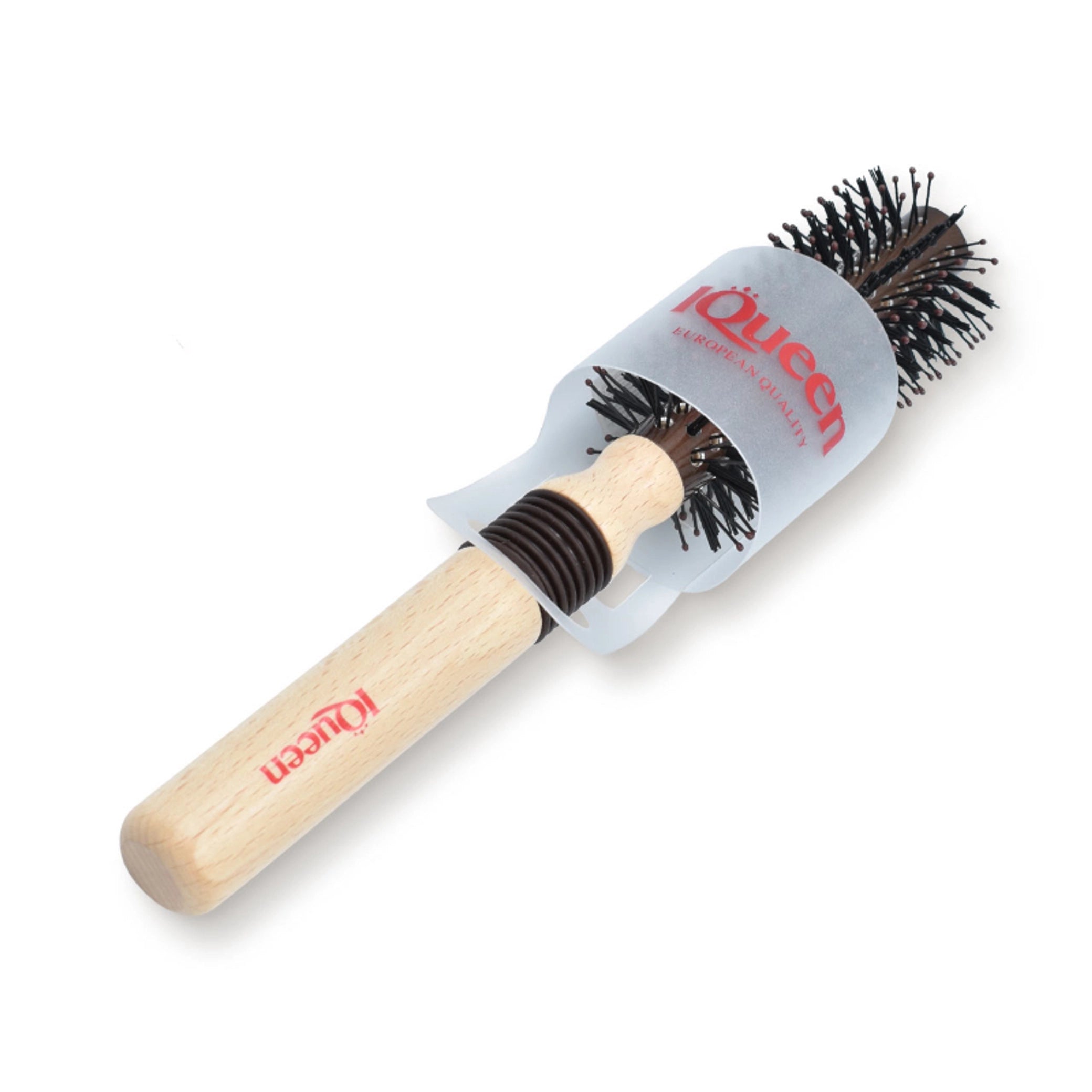 IQueen - Other - Classic Wood Solid Round Hair Brush 46x238mm