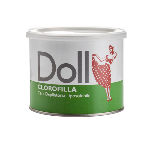 Doll - Liposoluble Wax - Doll Clorofilla Depilatory Liposoluble (Strip) Wax 400ml