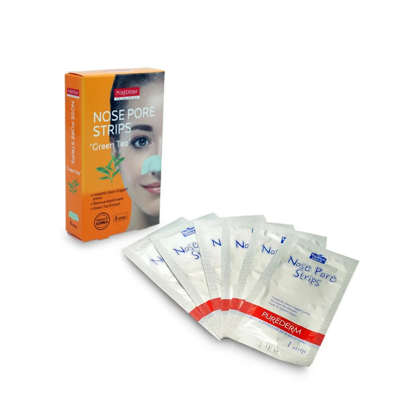 Purederm - Other - Green Tea Nose Pore Strips (6 strips)