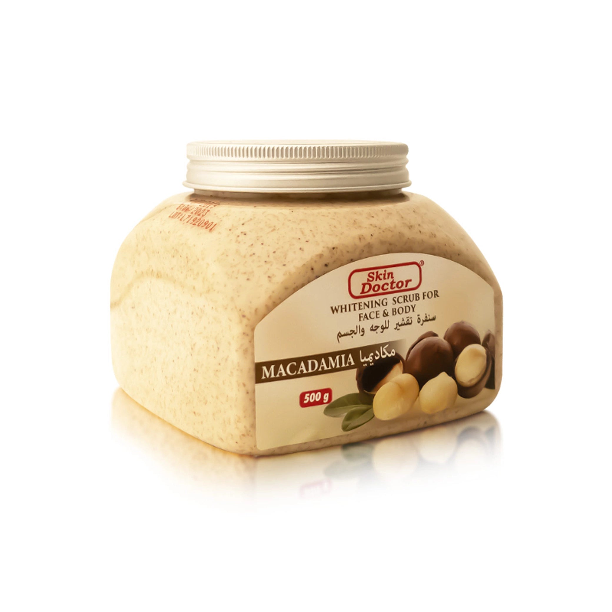 Skin Doctor - Scrub - Macadamia Whitening Scrub For Face & Body 500g