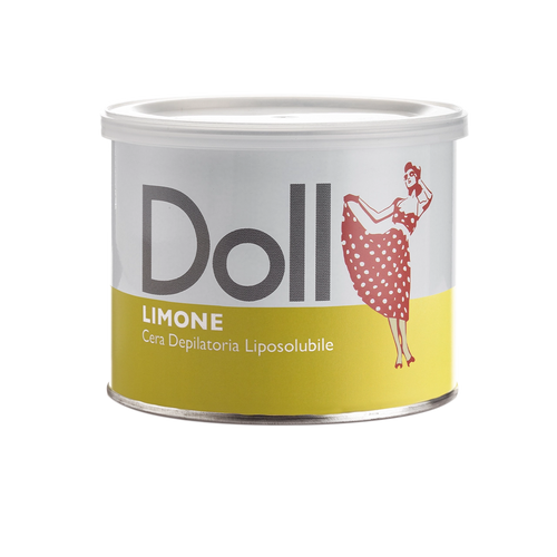 Doll - Liposoluble Wax - Doll Limone (Lemon) Depilatory Liposoluble (Strip) Wax 400ml