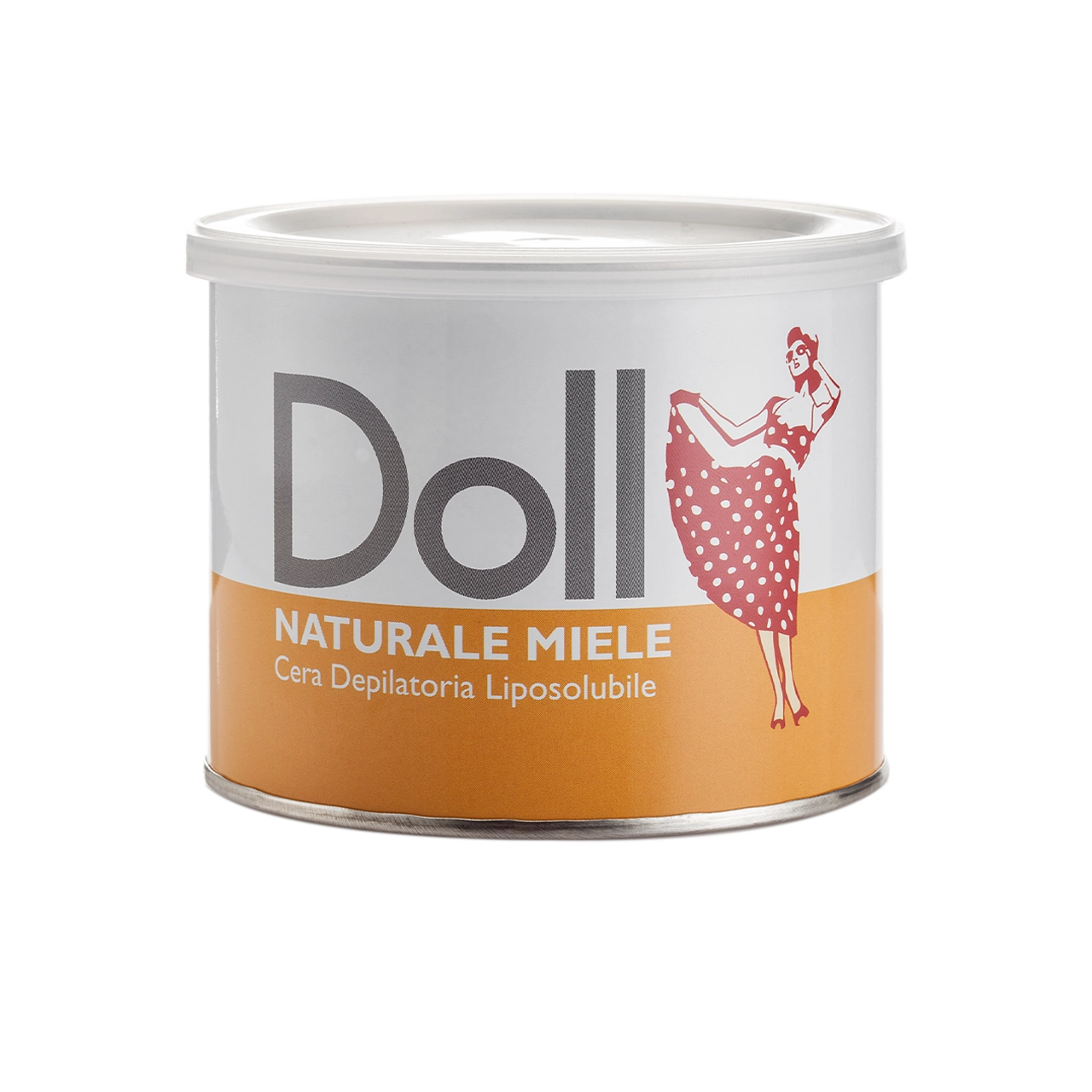Doll - Liposoluble Wax - Doll Natural Miele (Honey) Depilatory Liposoluble (Strip) Wax 400ml