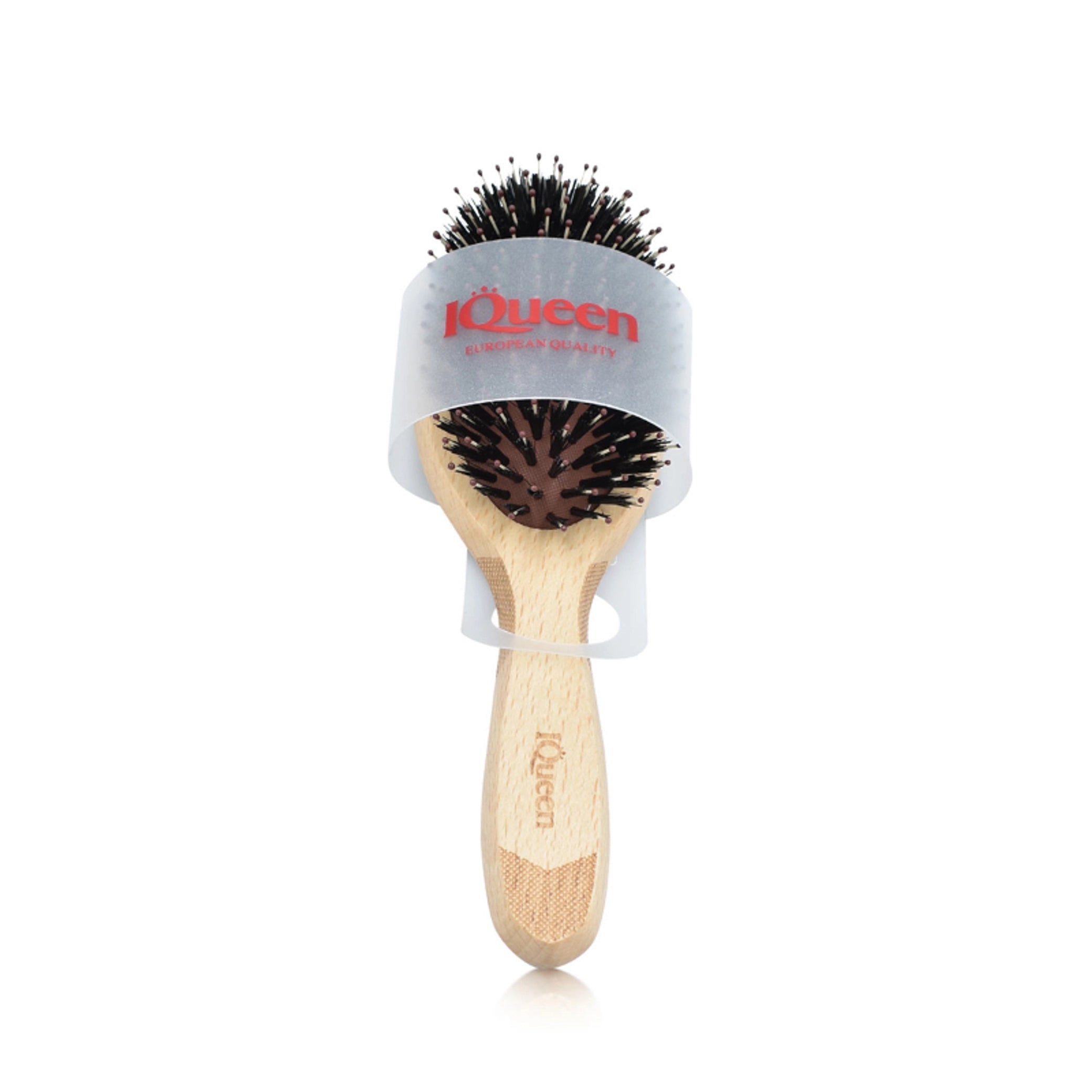 IQueen - Other - Classic Wood Large Oval Porcupine Cushion Hair Brush 65x225mm