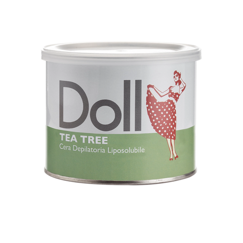 Doll - Liposoluble Wax - Doll Tea Tree Depilatory Liposoluble (Strip) Wax 400ml