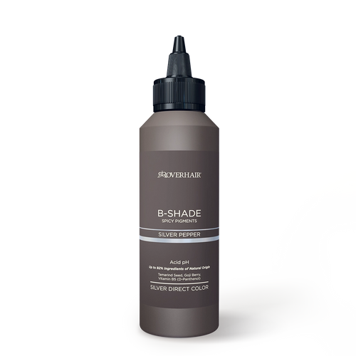 Roverhair - Hair Color - B-Shade Silver Pepper Silver Direct Color 150ml