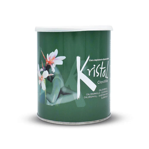 Kristal - Liposoluble Wax - Kristal Depilatory Liposoluble Wax - Clorofilla 800ml