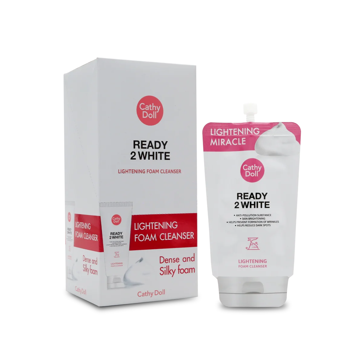 Cathy Doll - Facial Cleanser - Cathy Doll Ready 2 White Lightening Foam Cleanser