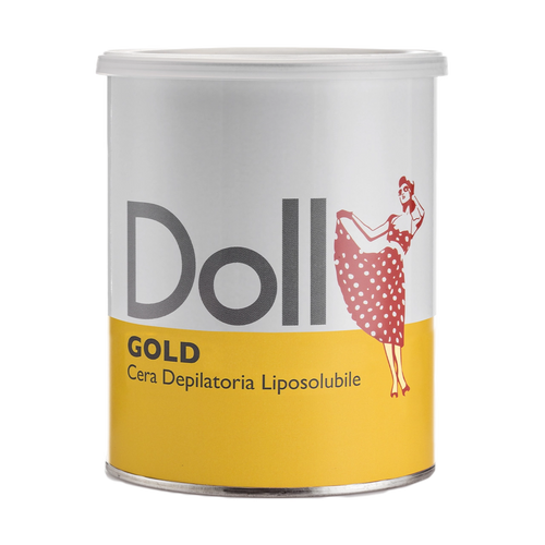 Doll - Liposoluble Wax - Doll Gold Depilatory Liposoluble (Strip) Wax 800ml