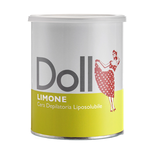 Doll - Liposoluble Wax - Doll Limone (Lemon) Depilatory Liposoluble (Strip) Wax 800ml