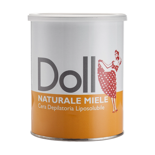 Doll - Liposoluble Wax - Doll Natural Miele (Honey) Depilatory Liposoluble (Strip) Wax 800ml