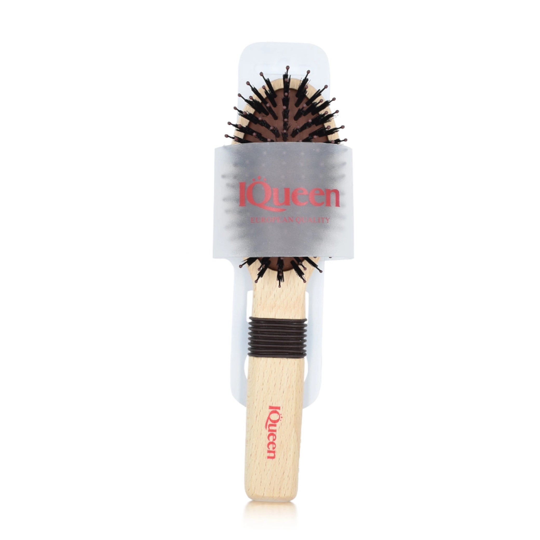 IQueen - Other - Classic Wood Small Oval Porcupine Cushion Hair Brush 60x205mm