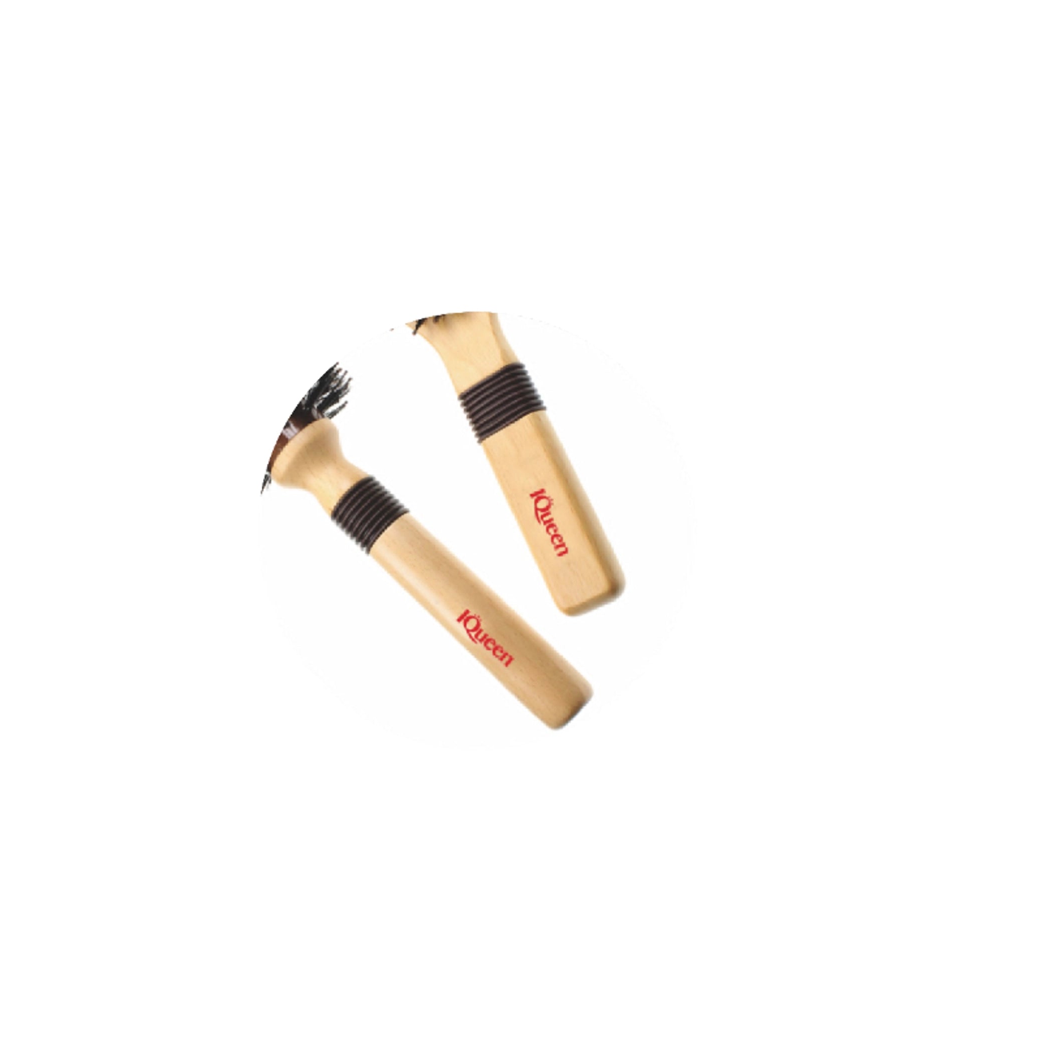 IQueen - Other - Classic Wood Medium Oval Porcupine Cushion Hair Brush 65x228mm