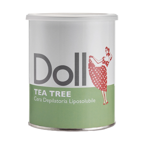 Doll - Liposoluble Wax - Doll Tea Tree Depilatory Liposoluble (Strip) Wax 800ml