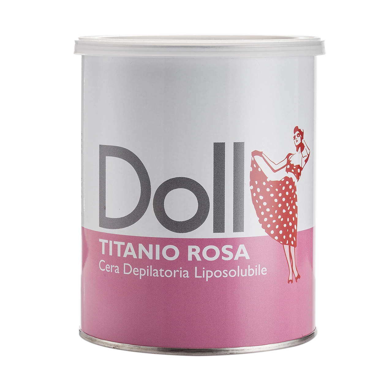 Doll - Liposoluble Wax - Doll Titanium Rose Depilatory Liposoluble (Strip) Wax 800ml
