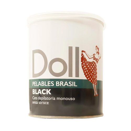 Doll - Pelable Wax - Doll Black Pelables (Non-strip) Depilatory Wax 800ml