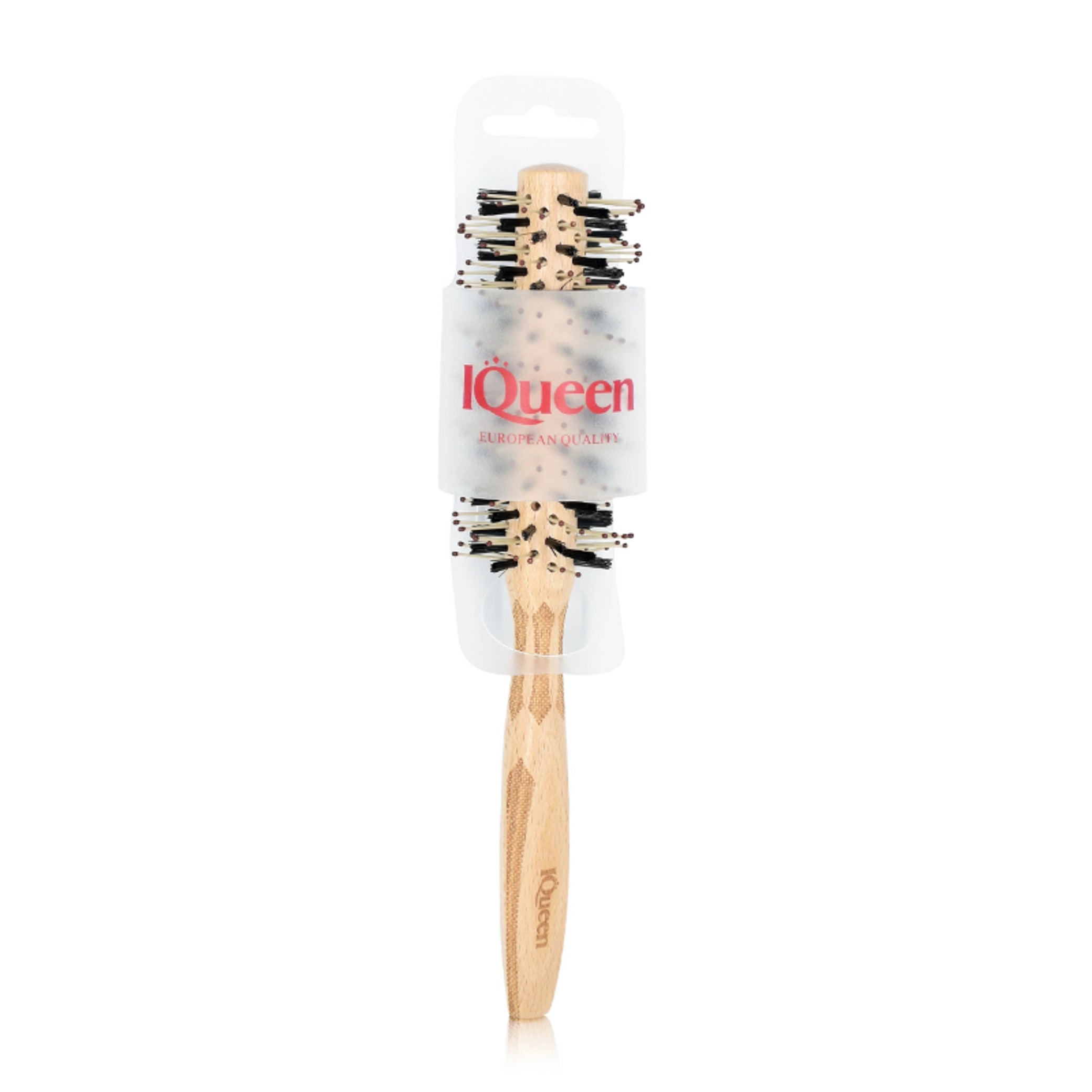 IQueen - Other - Classic Wood Solid Round Hair Brush 46x228mm