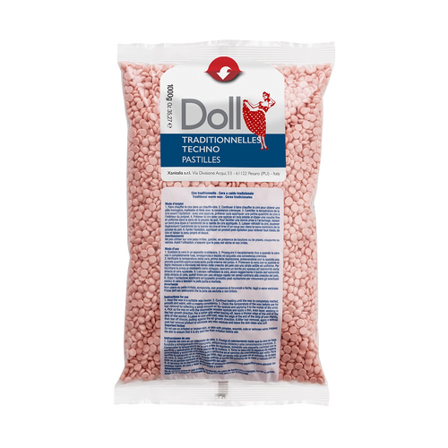 Doll - Wax Pastilles - Doll Titanium Rose Non-strip Traditional Wax Pastilles 1kg