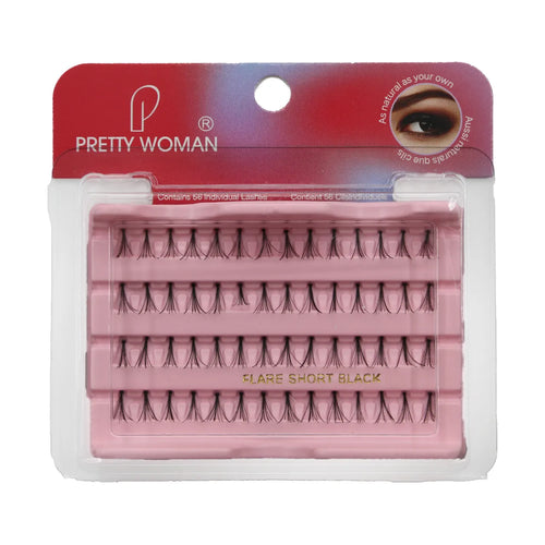 Pretty Woman - False Eyelashes - Flare Eyelashes (Short Length)