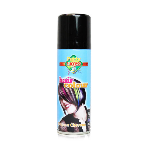 Party Success - Temporary Hair Color - Party Success Hair Color Spray - Black 125ml