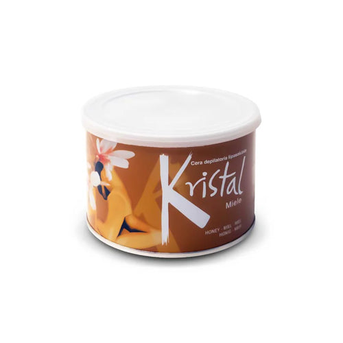 Kristal - Liposoluble Wax - Kristal Depilatory Liposoluble Wax - Miele (Honey) 400ml