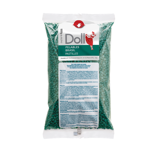 Doll - Pelable Wax - Doll Chlorophylle Non-Strip Pelables Wax Pastilles 1kg