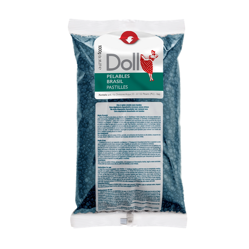 Doll - Pelable Wax - Doll Azulene Non-Strip Pelables Wax Pastilles 1kg