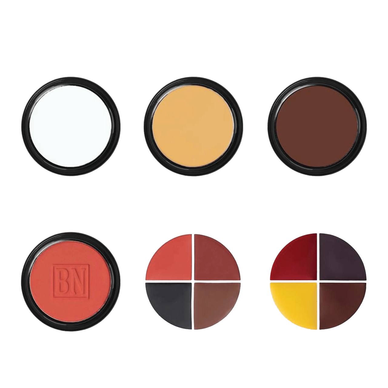 Ben Nye - Special FX Kit - Theatrical Creme Kit TK-6 Brown: Medium