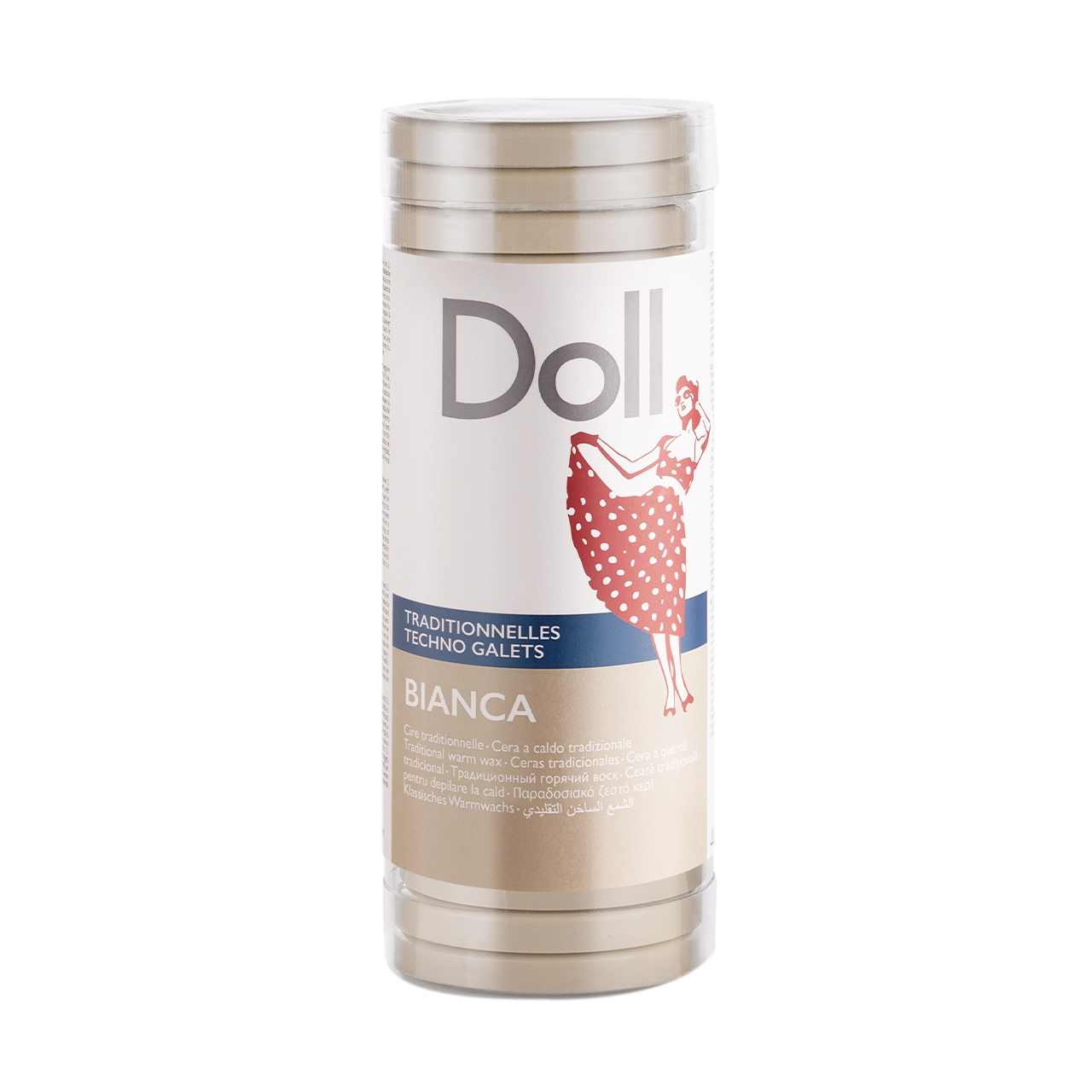 Doll - Pelable Wax - Doll Bianca (White) Non-Strip Wax Galets 400g