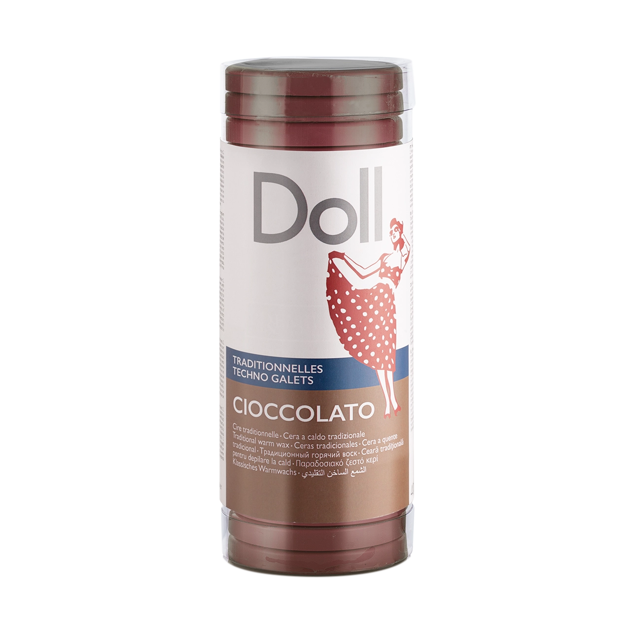 Doll - Pelable Wax - Doll Chocolate Non-Strip Wax Galets 400g