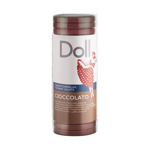 Doll - Pelable Wax - Doll Chocolate Non-Strip Wax Galets 400g