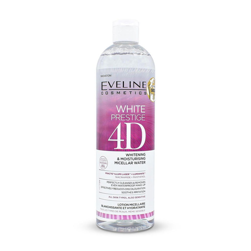 Eveline Cosmetics White Prestige 4D Whitening Micellar Water 500ml