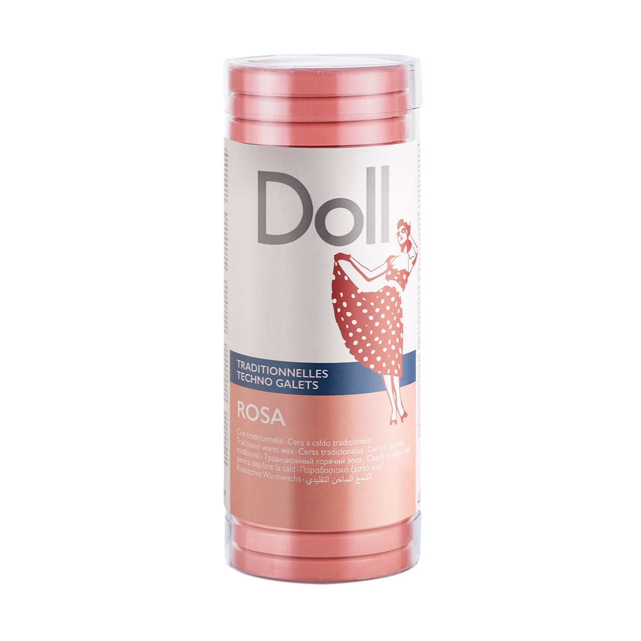 Doll - Pelable Wax - Doll Rose Non-Strip Wax Galets 400g