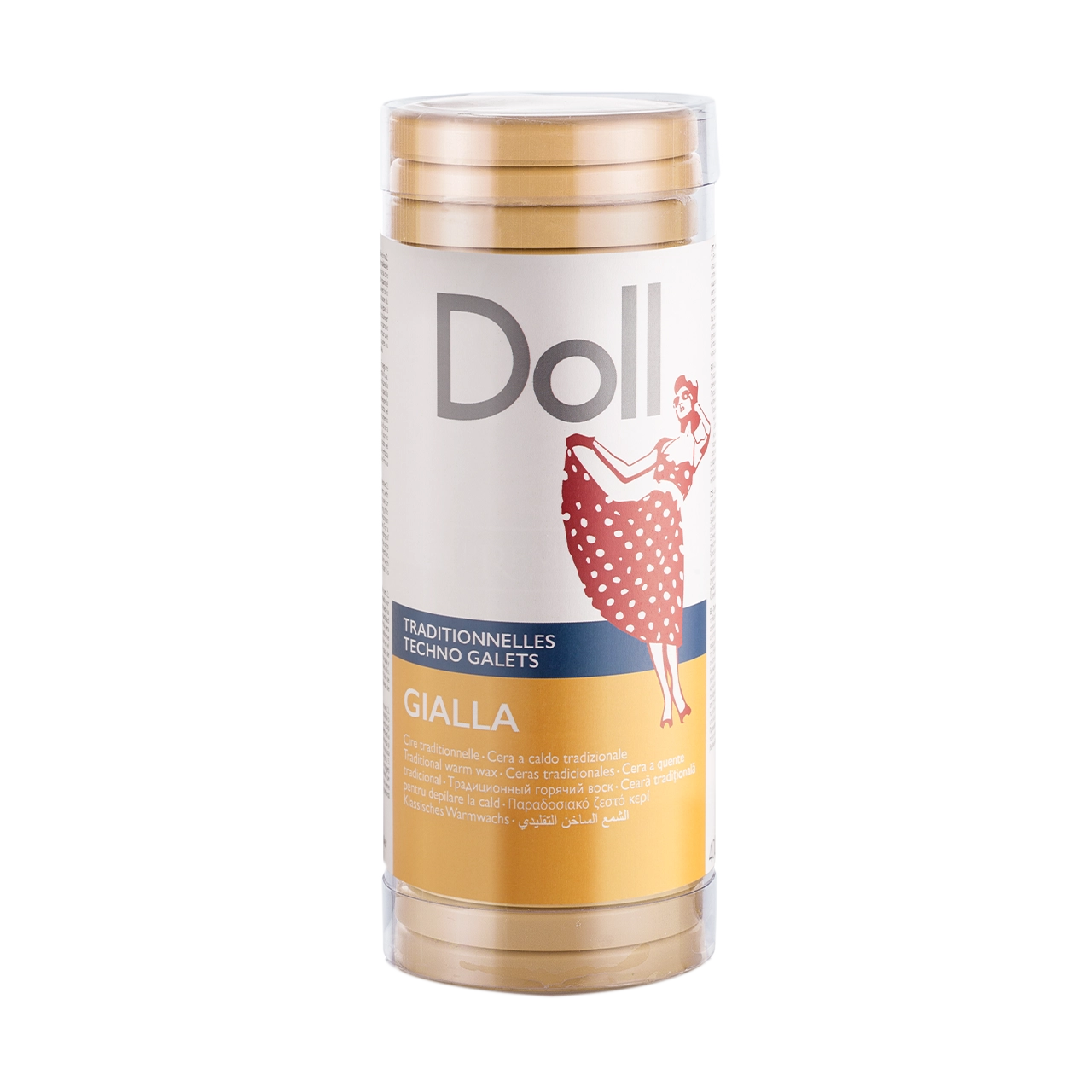 Doll - Pelable Wax - Doll Gialla (Yellow) Non-Strip Wax Galets 400g