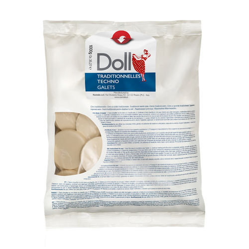 Doll - Pelable Wax - Doll Bianca (White) Non-Strip Wax Galets 1kg