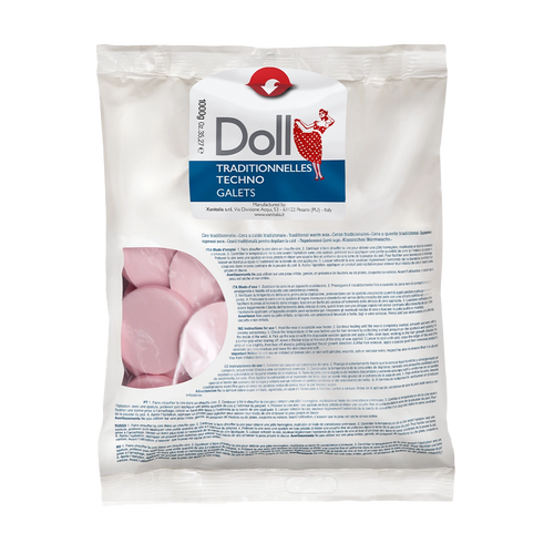 Doll - Pelable Wax - Doll Mauve Jasmine Non-Strip Wax Galets 1kg
