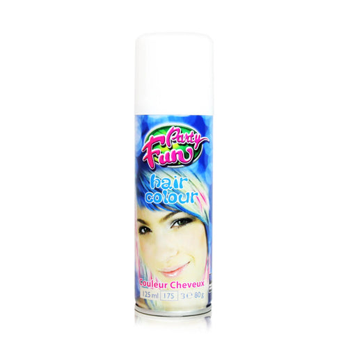 Part Fun - Temporary Hair Color - Party Fun Hair Color Spray - White 125ml