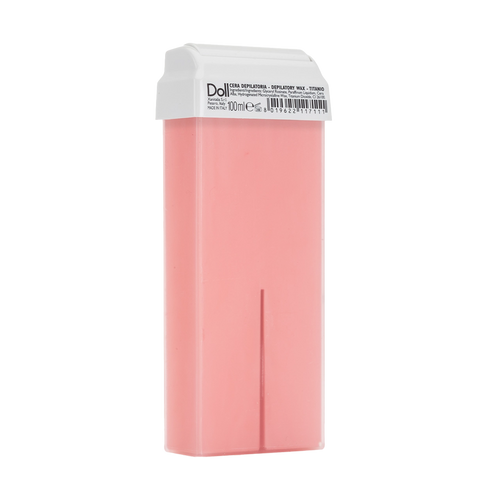 Doll - Roll-on Wax - Doll Roll-on Liposoluble (Strip) Titanium Rose Wax 100ml