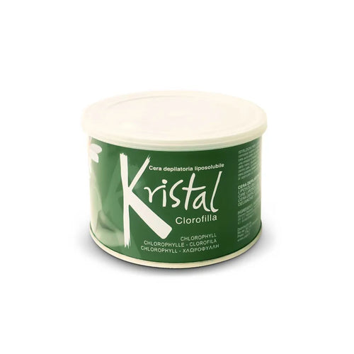 Kristal - Liposoluble Wax - Kristal Depilatory Liposoluble Wax - Clorofilla 400ml