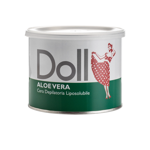 Doll - Liposoluble Wax - Doll Aloe vera Depilatory Liposoluble (Strip) Wax 400ml