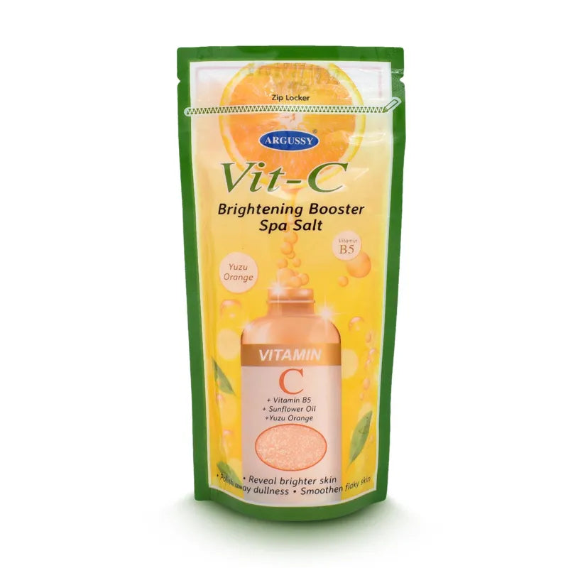 Vitamin C Brightening Booster Spa Salt 300g Argussy