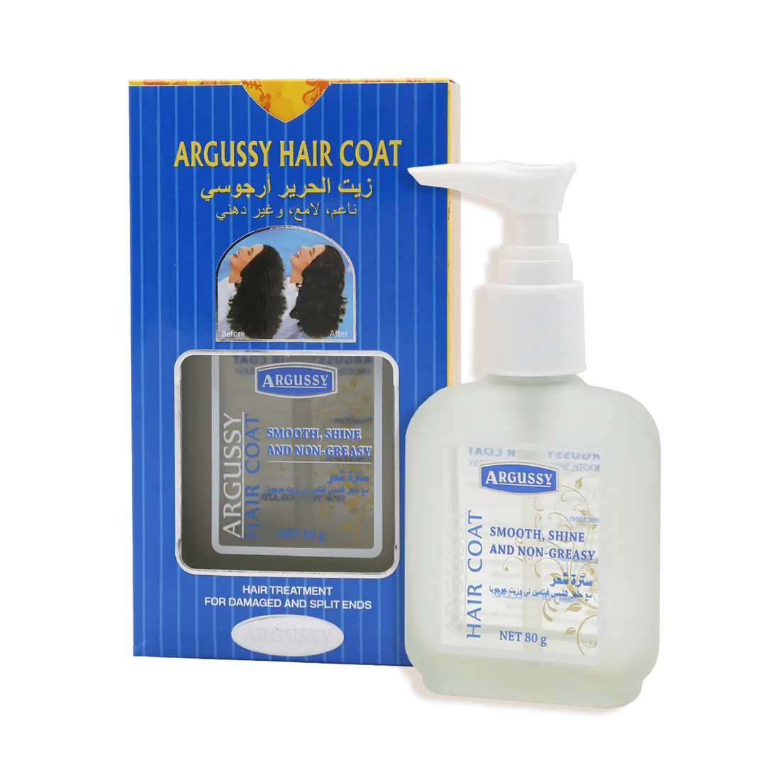 Nourishes and strengthens the hair. Argussy